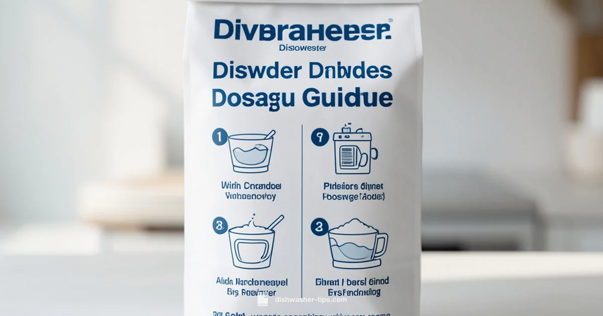 Powder Dosage Guide - Dishwasher Tips
