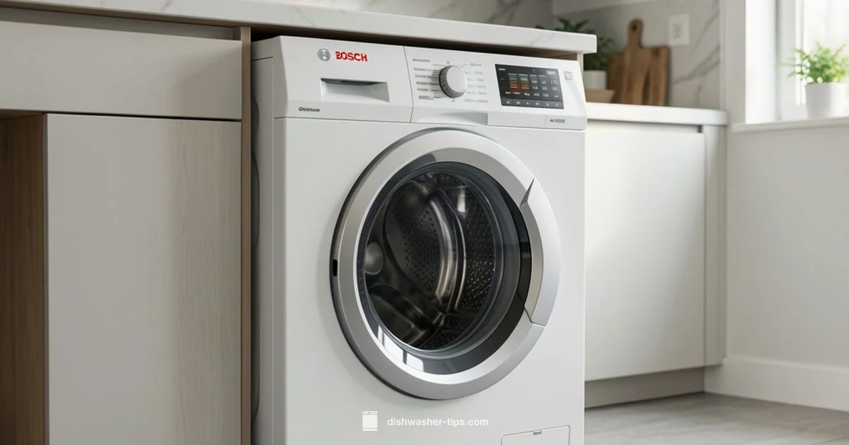 Bosch White Dishwasher - Dishwasher Tips