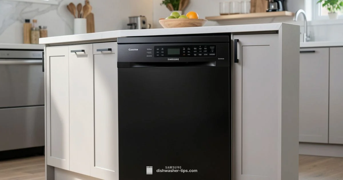 Samsung Black Stainless - Dishwasher Tips