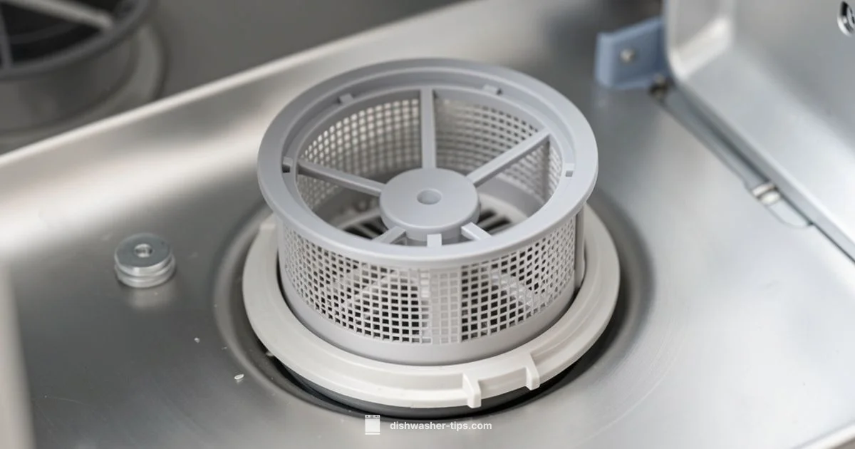 Check Dishwasher Filter - Dishwasher Tips
