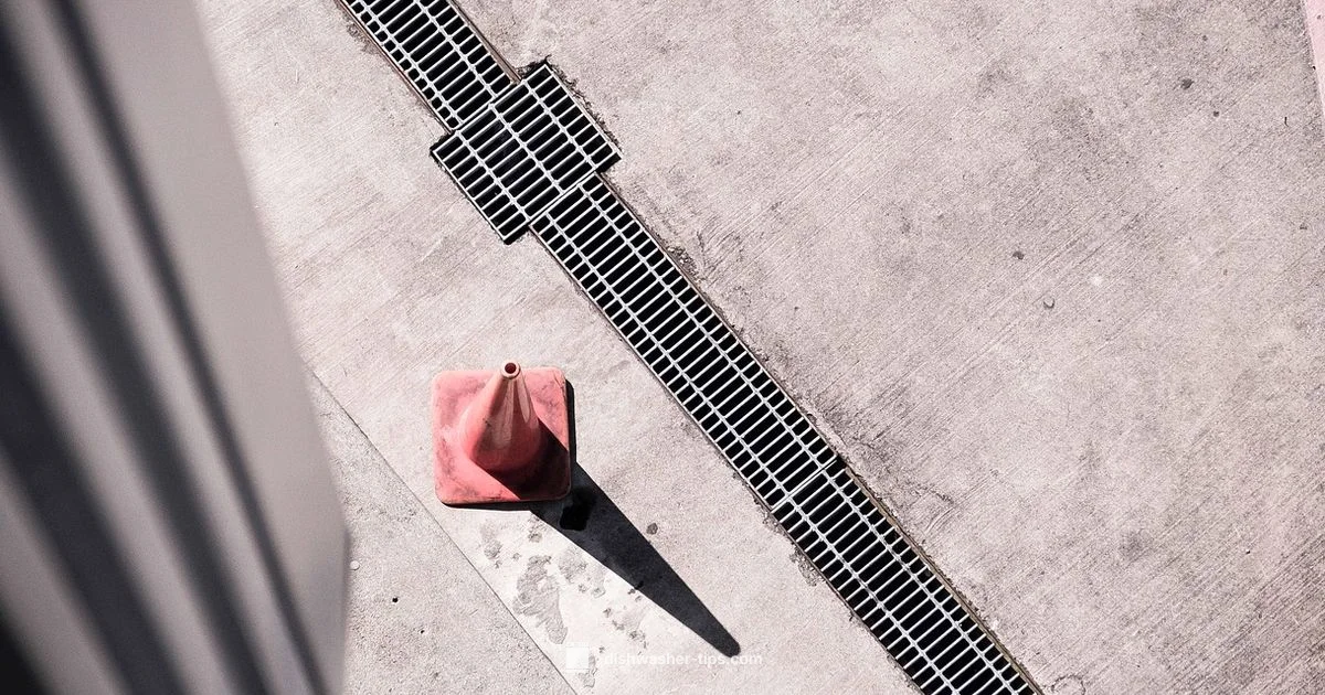 Drainage Check - Dishwasher Tips