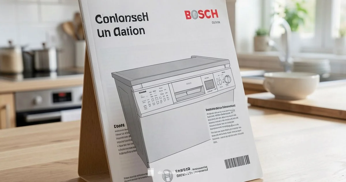 Bosch Manual Guide - Dishwasher Tips