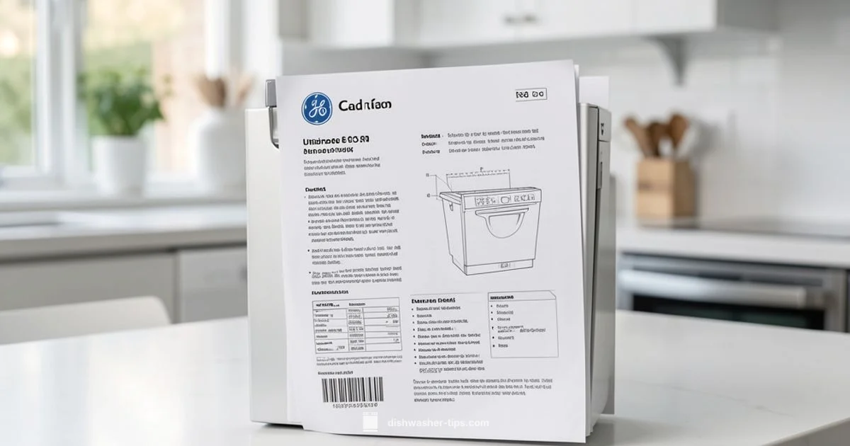 GE Manual Guide - Dishwasher Tips