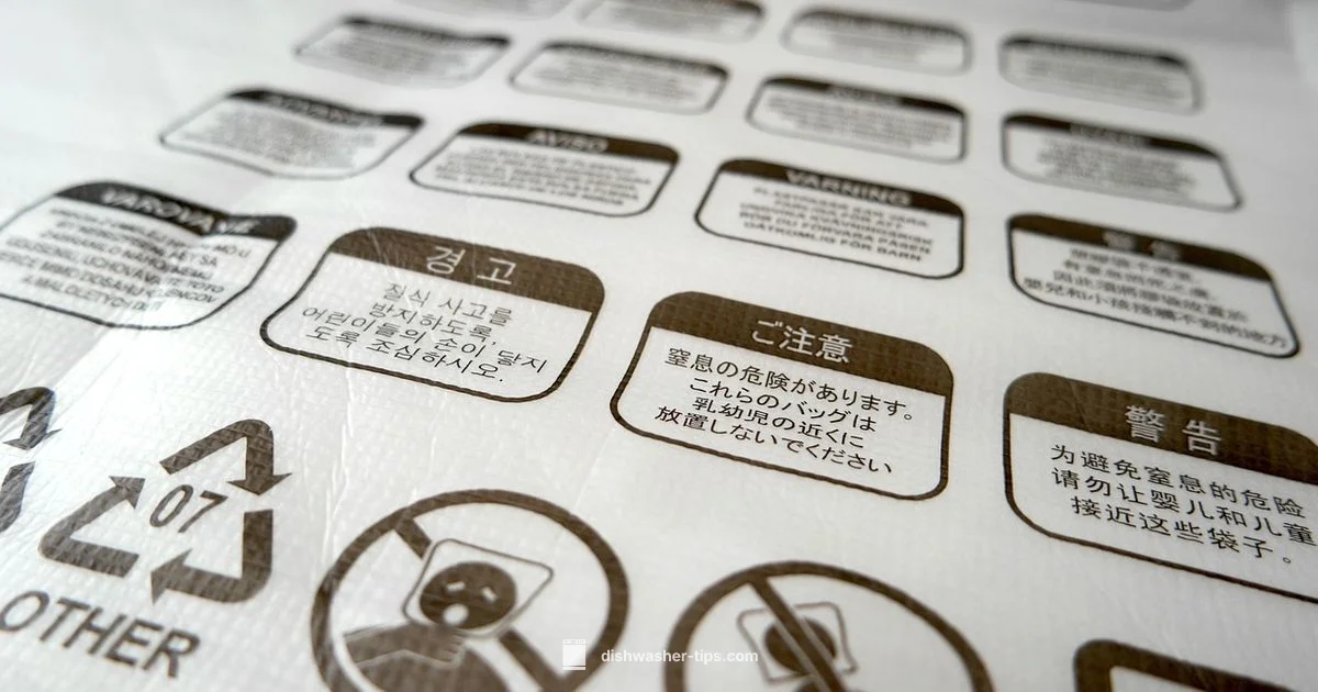 Do Not Dishwasher Symbol - Dishwasher Tips