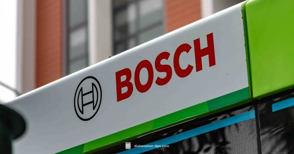 Bosch Dishwasher Guide - Dishwasher Tips